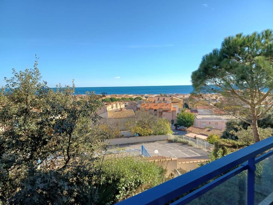 Plain-Pied, Terrasse, Piscine, Pleine Vue Mer, Plage A 6' A Pied, Parking, Wifi Fleury  Exterior photo