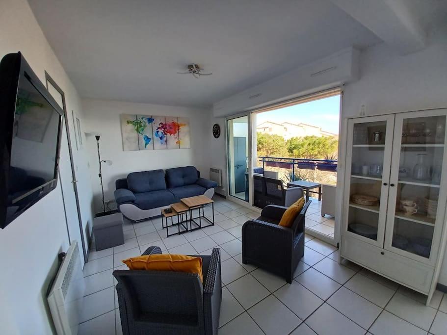 Plain-Pied, Terrasse, Piscine, Pleine Vue Mer, Plage A 6' A Pied, Parking, Wifi Fleury  Exterior photo