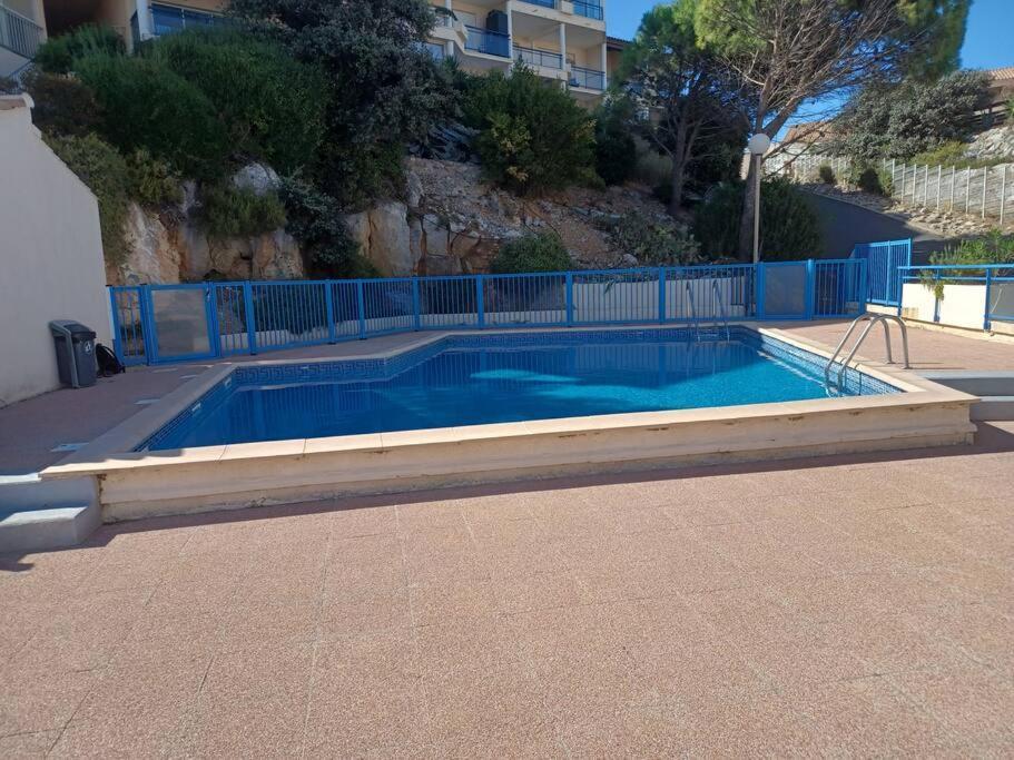 Plain-Pied, Terrasse, Piscine, Pleine Vue Mer, Plage A 6' A Pied, Parking, Wifi Fleury  Exterior photo